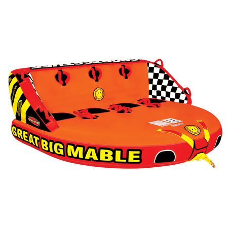 SPORTSSTUFF Sportsstuff 53-2218 Great Big Mable Inflatable Quadruple Rider Towable 53-2218